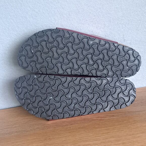 Birkenstock Florida Pink Fuchsia Strappy Slide Sandals Women 39 8 Germany Shoes - Picture 7 of 9